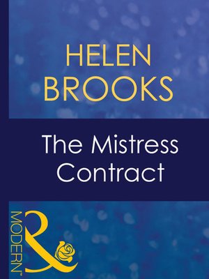 cover image of The Mistress Contract